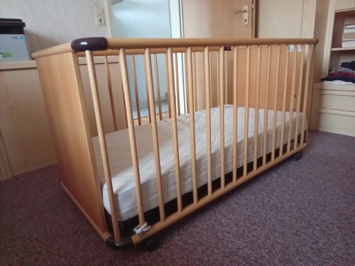Kinderbett paidi mit matratze - kinderbett,